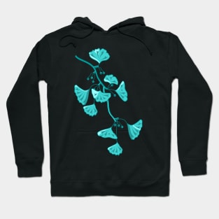 Decorative ginkgo Hoodie